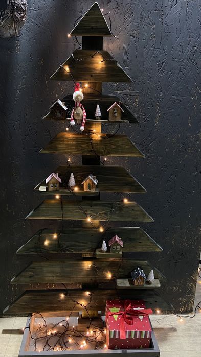 Елка деревянная