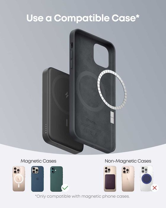 Anker 622 Magnetic (MagGo) 5000mAh Upgraded Version външна USB батерия