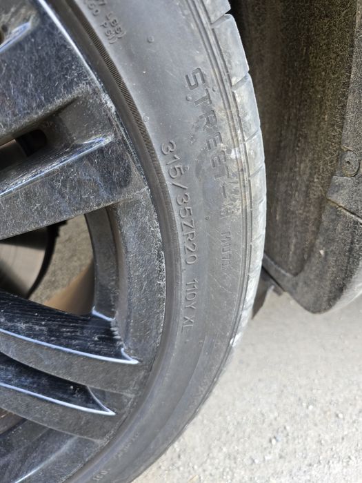 Джанти с гуми 20ки за бмв х5