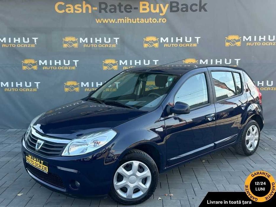 Dacia Sandero 1.2 Benzina (75 CP) 2012 Euro5 | Rate fixe | Garantie