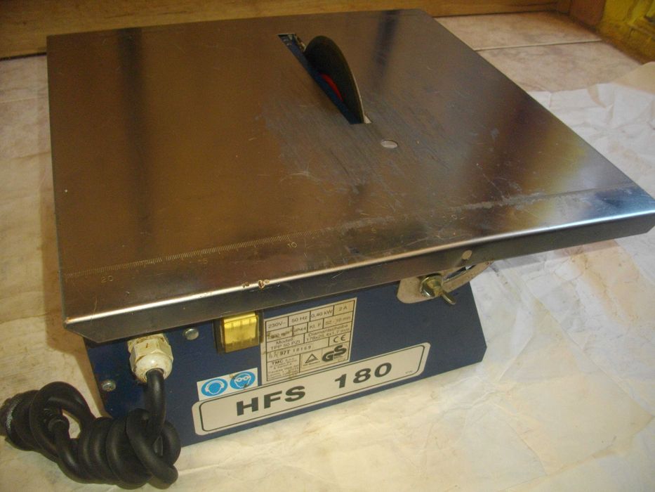 Ел. Машина Рязане Плочки Плочи 700W 600W 400W ф180мм Италия Германия