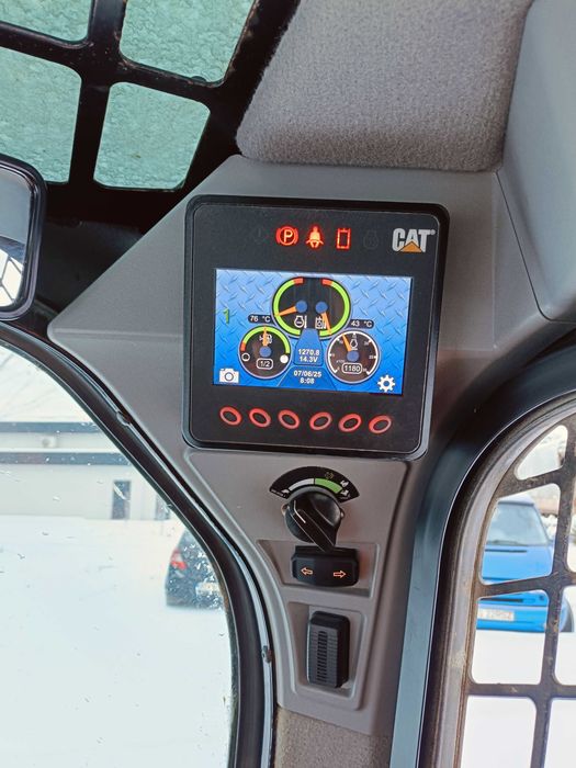 Miniîncarcător Caterpillar 246D3 An 2022 încarcător Gen Bobcat,Komatsu