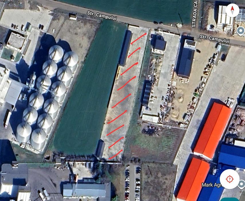 Hala Platforma industriala betonata 4000 mp Santandrei cu Birouri