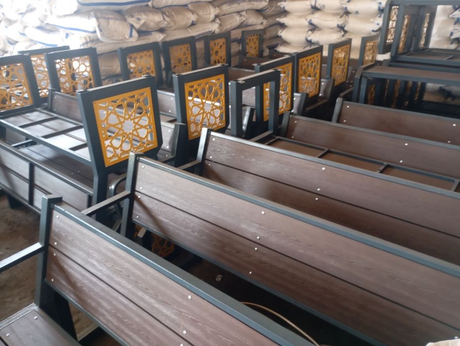 Скамейки  по оптовым ценам. Из современного материала ДПК