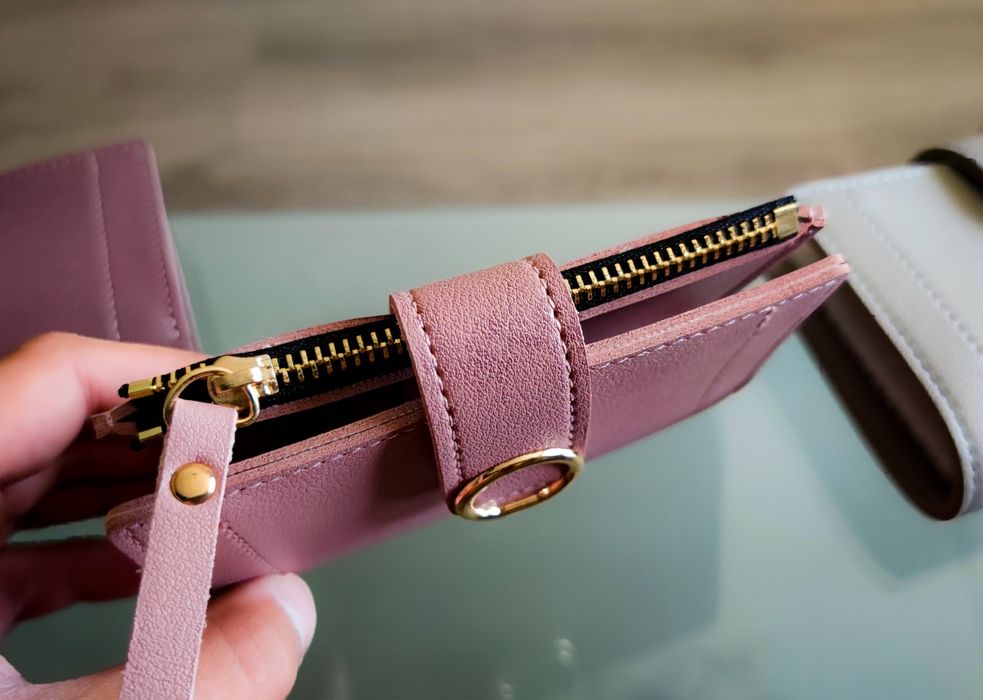 Кожен дамски портфейл / портмоне / различни цветове + подарък