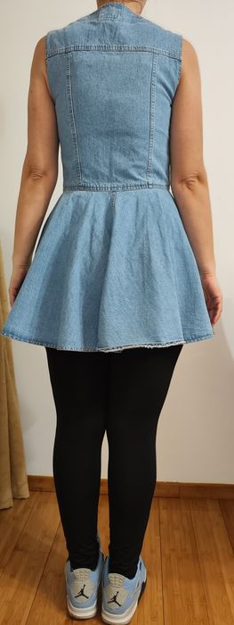 Rochie Denim – Stil Retro/90s – Croială deosebită