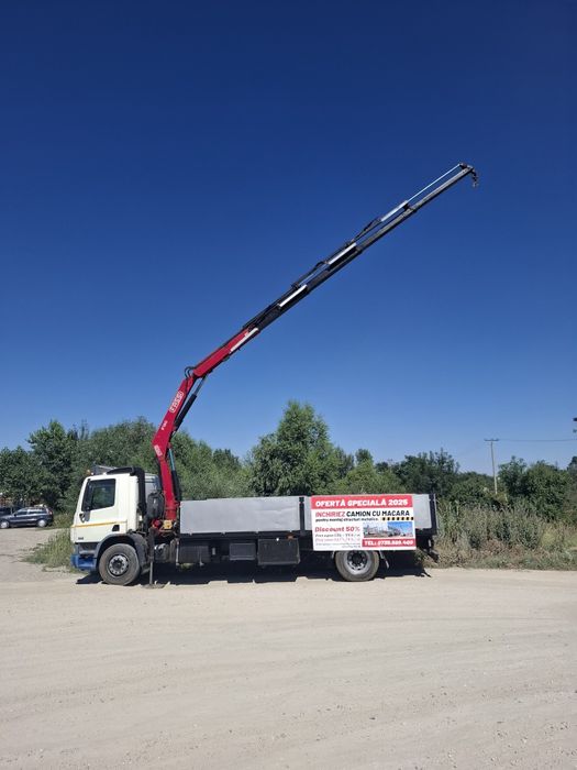 Inchiriez camion macara