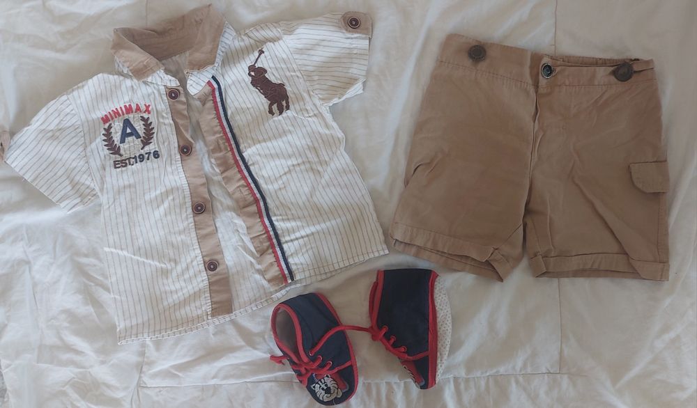 Летние костюмчики для малыша