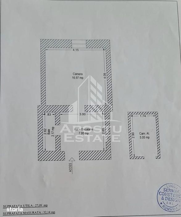 Apartament 1 camera de vanzare, Complexul Studentesc, Timisoara