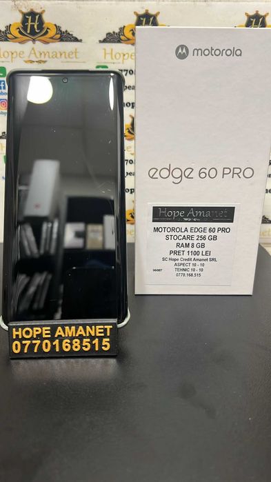 Hope Amanet P3 Motorola Edge 60 Pro 256 GB / 8 GB RAM