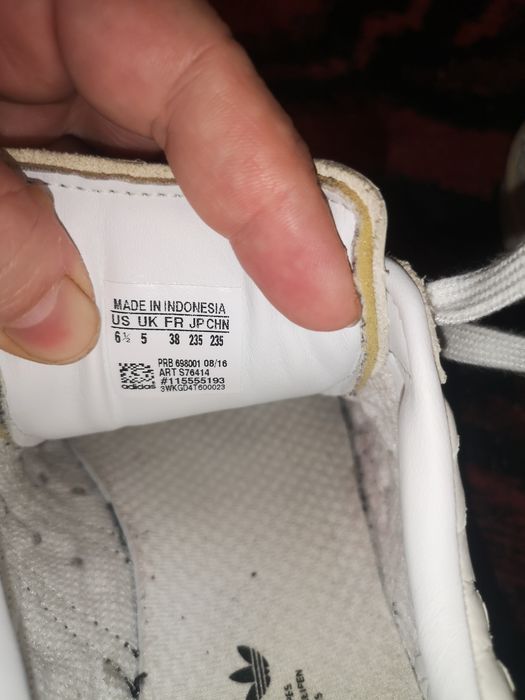 Adidași Adidas piele