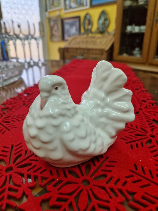 Изящна и нежна антикварна немска порцеланова фигура статуетка Goebel