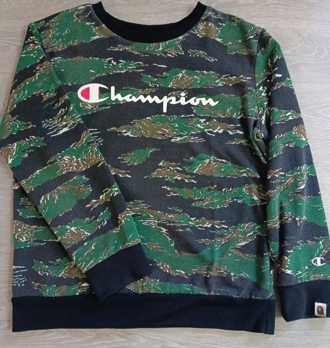 BAPE x Champion свитшот