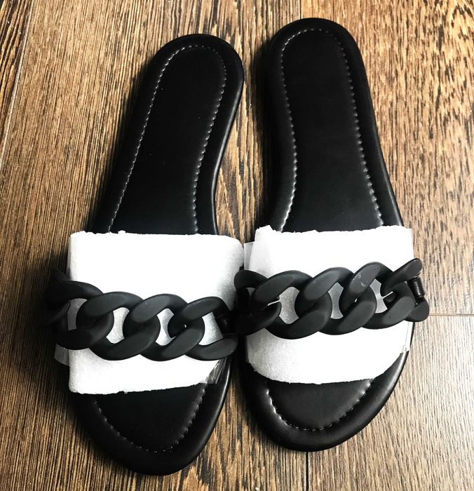 papuci femei, cu bareta transparenta, talpa subtire