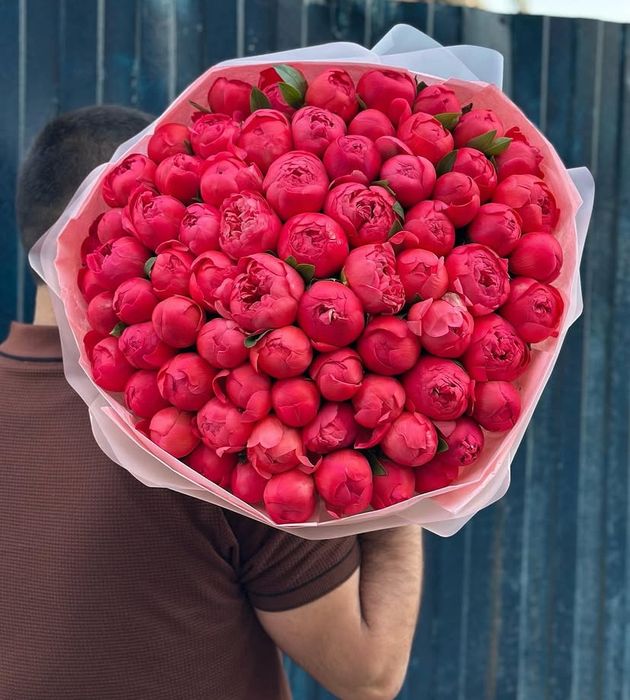 Цветы,букеты пионов,на праздник