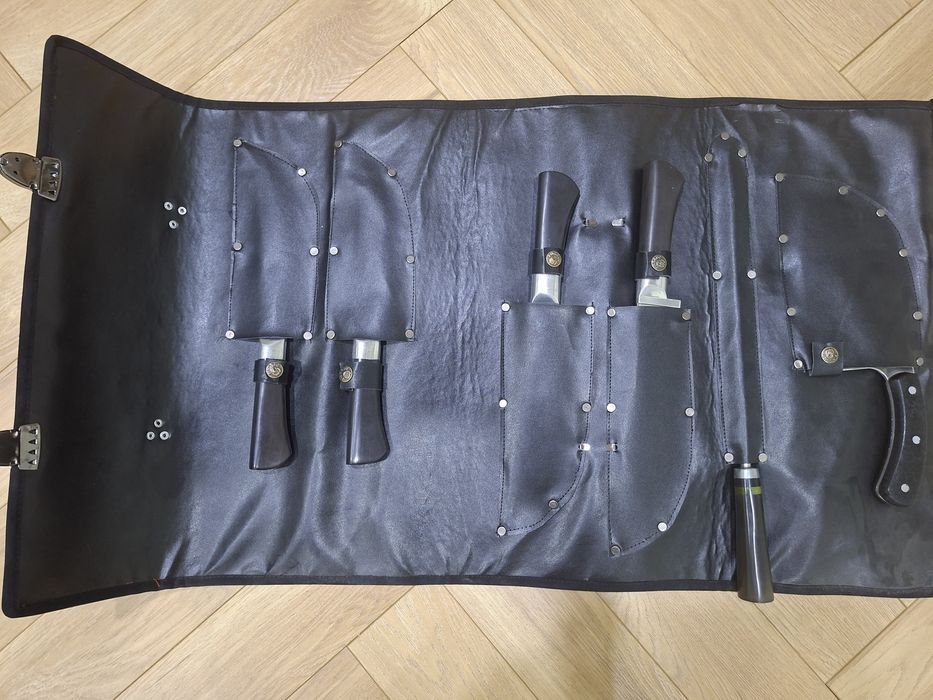 Подарочный набор кухонных ножей сувенир пичоклар