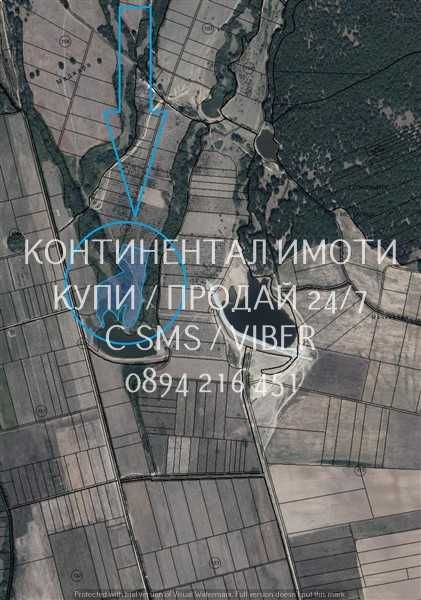 Код 70067. к Ливада 17дка, граничеща с микроязовир, и на 200м от друг микроязовир