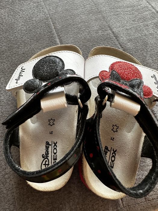 Детски сандали geox minnie естествена кожа