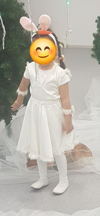 костюм зайчика на 4-5 лет