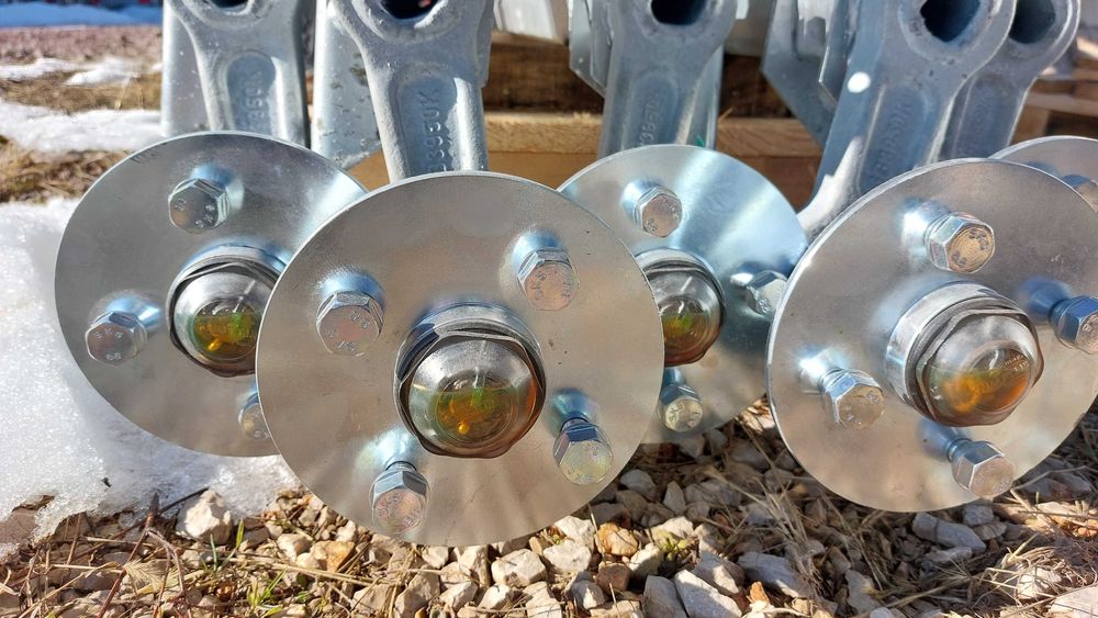 Торсионни мостове за ремаркета марка KNOTT 750kg