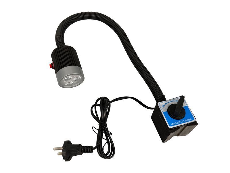 Led лампа с магнитна база 3w 230v gebo tools