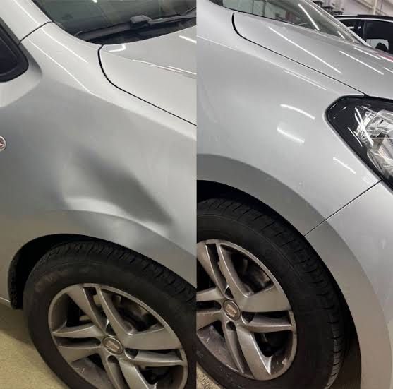 Выпрямление вмятин без покраски PDR