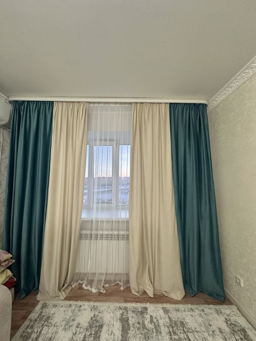 Продается ковер и шторы