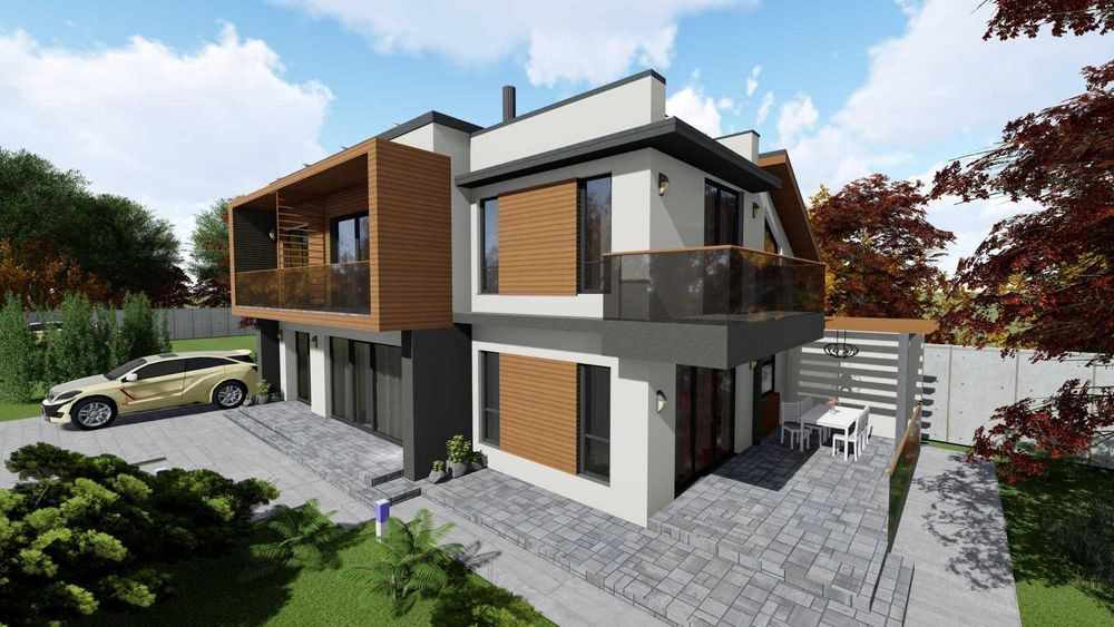 Buftea Cartier privat Vand casa noua termoenergetic A++.