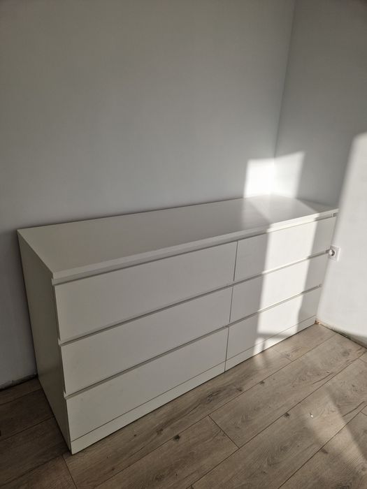 Скрин MALM Ikea Икеа с 6 чекмеджета