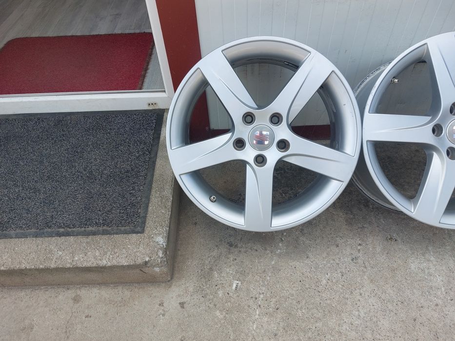 Set jante din aluminiu originale r17 / Seat Vw Audi Skoda / 5x112