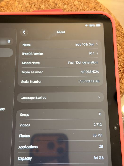 Ipad 10th Gen 64GB Pink
