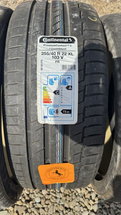 255/40/22 Continental