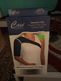 Корсет за счупена рамена кост XXL.Носен 20 дни.