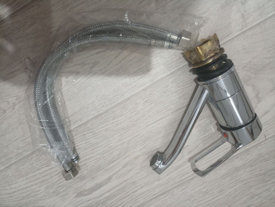 Смеситель в рабочем состоянии