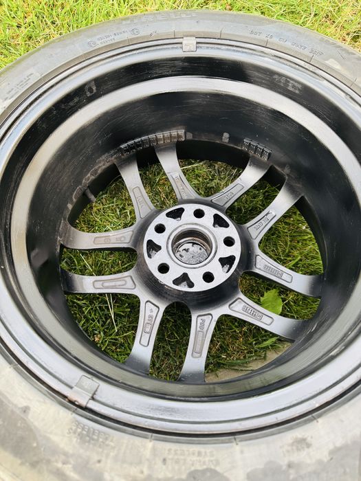 Jante R17 Audi + anvelope iarna 245/45 R17 toate 4