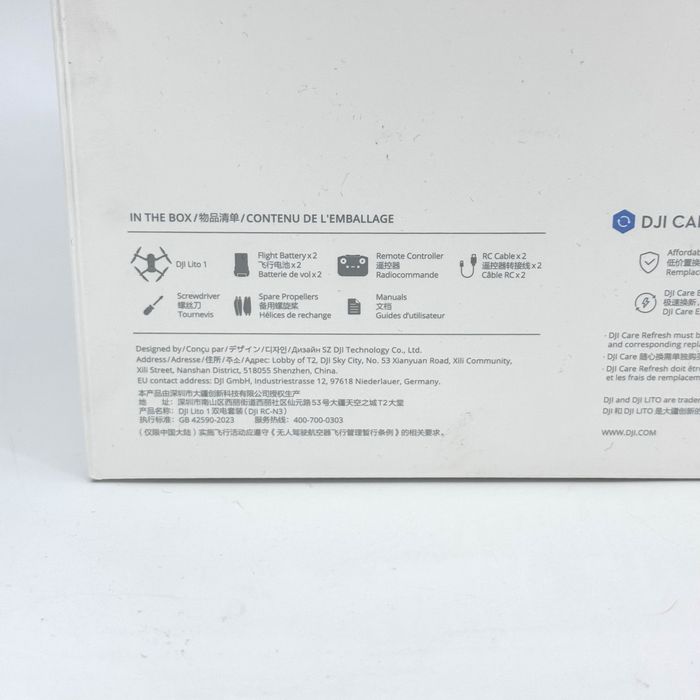 Drona DJI Lito 1 Two-Battery Combo + Telecomanda RC-N3 | Sigilata | NOUA | Factura + Garantie | Pret Fix |
