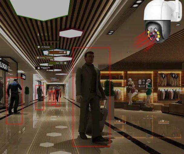 8 МР ICSEE Камери за видеонаблюдение Камера за видео наблюдение