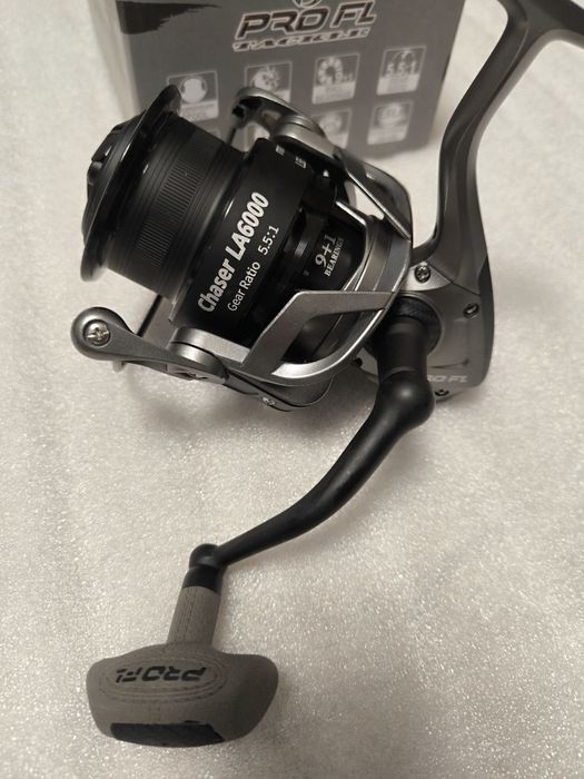 Mulineta Feeder si Crap PRO Fl CHASER LA6000 Long Cast NEW 2024
