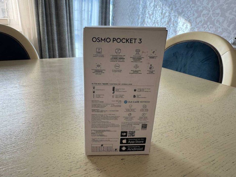 DJI Osmo Pocket 3 камера