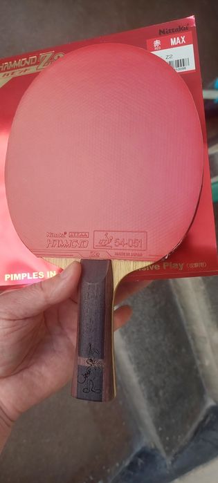 Paleta tenis de masa Nittaku Hammond Z2 și  Xiom