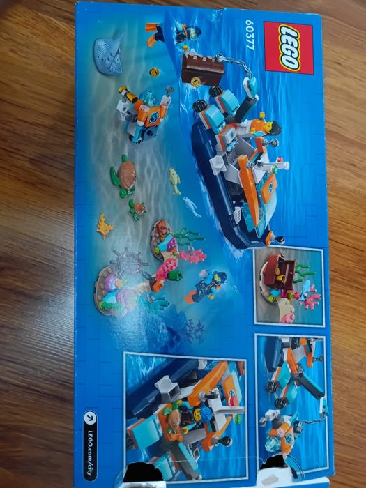 Lego City Barca pentru scufundări de explorare