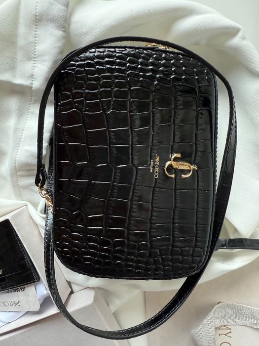 Оригинални чанта и картхолдър на Jimmy Choo