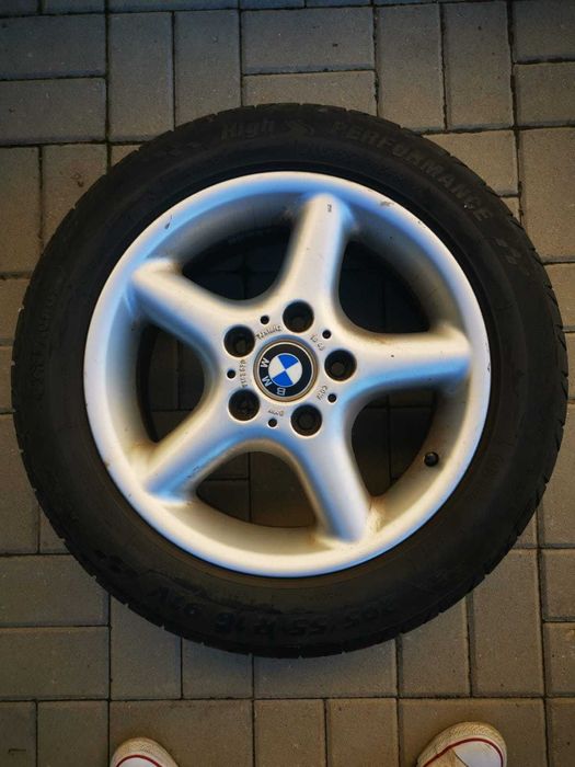 Jante aliaj BMW seria 3 R16 7JX16H2 IS46 cu anvelope 205/55 R16 91V