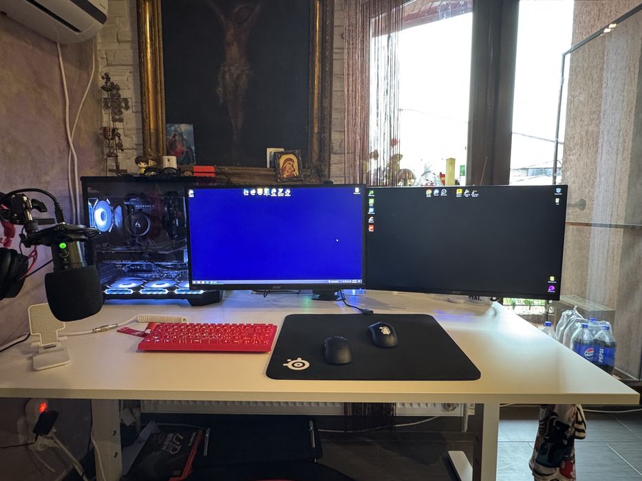 Setup COMPLET | RTX 5070 + R7 7800X3D + Dual Monitor 540hz & 180hz