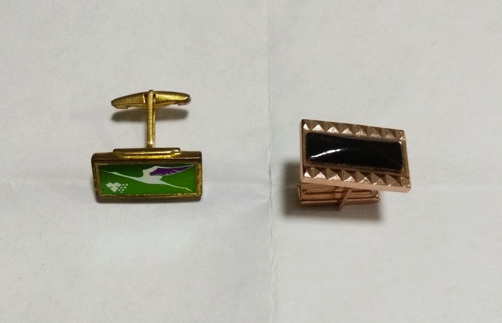 Значки СССР запонки