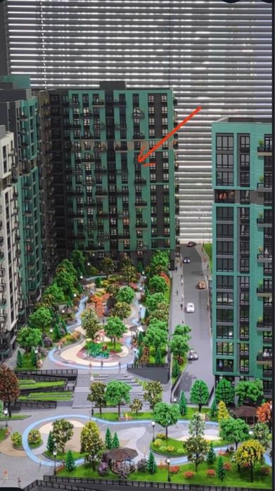 2-х комнатная студия разделка в ЖК Soy Bo'yi  Murad Building's. Кадаст