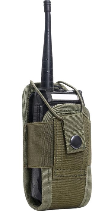 Тактически калъф за радиостанция – MOLLE, зелен