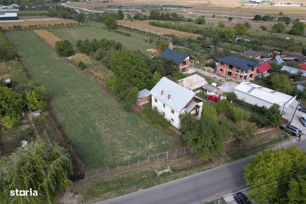 Casa - Vila | Purcareni Micesti Arges | S+P+1+M| teren 4900mp | Livada