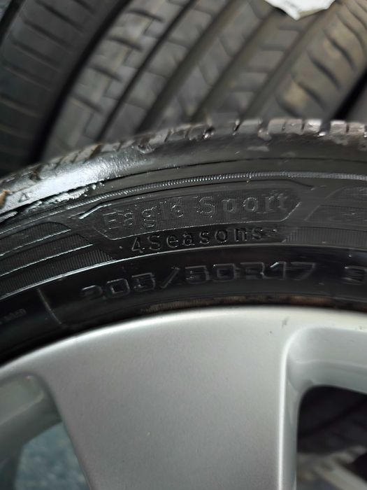 Jante Volkswagen Scriocco Anvelope Goodyear Eagle Sport 205 50 R17