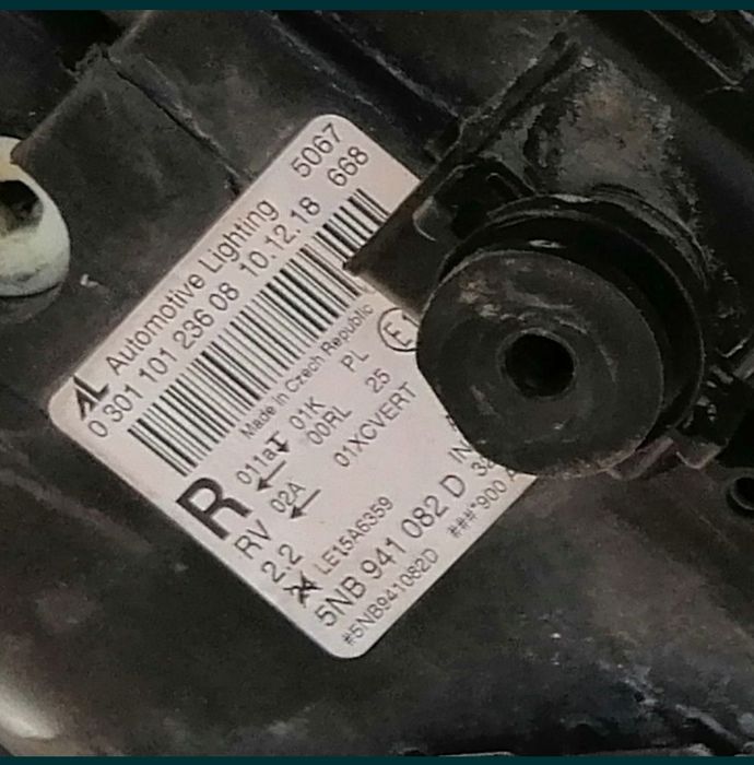 Far VW Tiguan Full Led an 2016/2017/2018/2019/2020